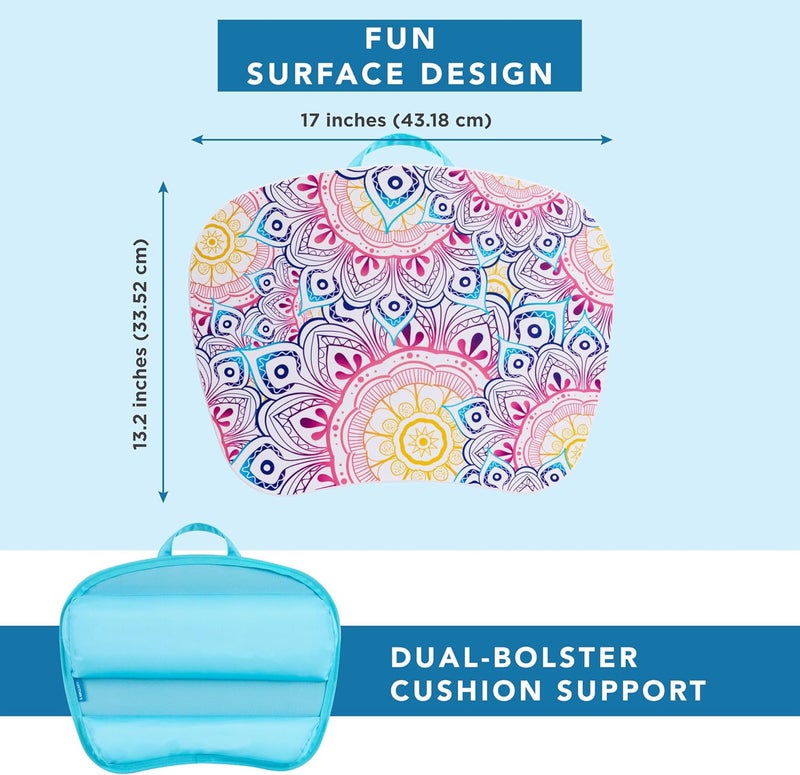 LapGear MyStyle Portable Lap Desk with Cushion - Mandala - Fits up to 15.6 Inch Laptops - Style No. 45327 - Image 5